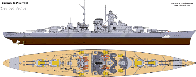 Bismarck color plan