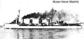 Ceuta (la cuarta chimenea es falsa)