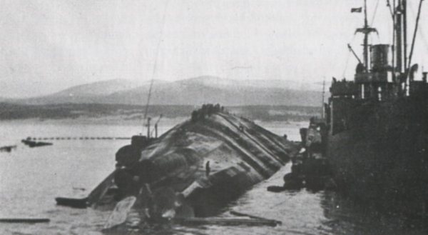 Image result for sinking of the tirpitz