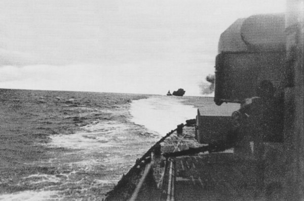 The Bismarck in Battle