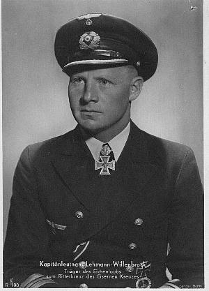 Heinrich Lehmann-Willenbrock. U.A. Kommandant von U-96