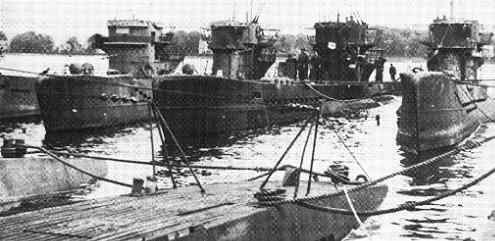 U-Boote vor der 'Operation Deadlight' in Lisahally
