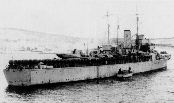 Minelayer Brummer