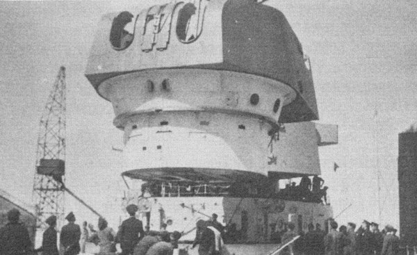 Heavy Cruiser Baleares Turret