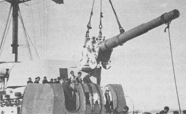 Heavy Cruiser Baleares Guns