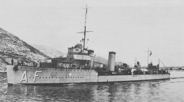 Destroyer Almirante Ferrndiz