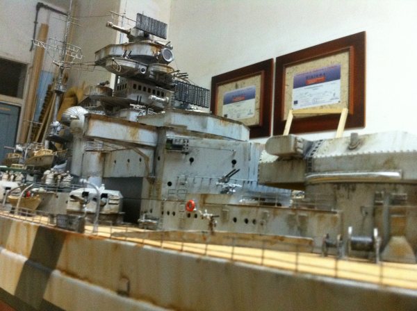 Bismarck 1/150 Model