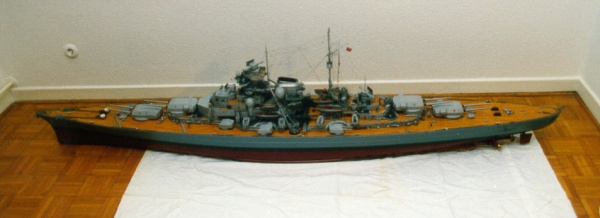 Battleship Bismarck Model