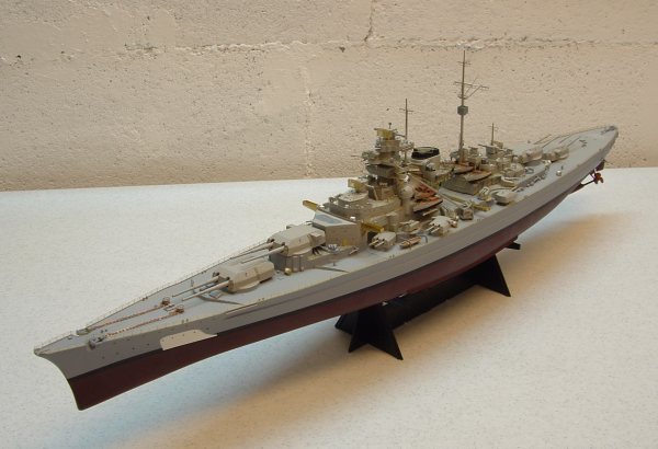 Tamiya Bismarck model