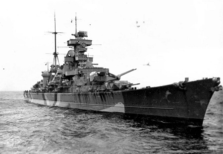 German Navy Prinz Eugen Metal Heraldry 