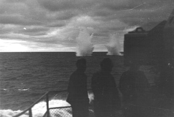Prinz Eugen Under Fire