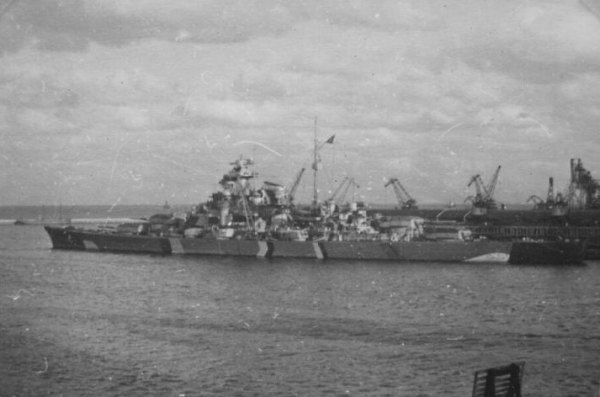 Bismarck in Gotenhafen